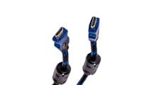 Kabelis HDMI - HDMI, 1.5m, 1.4 ver., Nylon